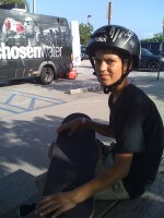 Anthony Azcuy at SKATE competition, Westwind Lakes Skatepark, July 9, 2011